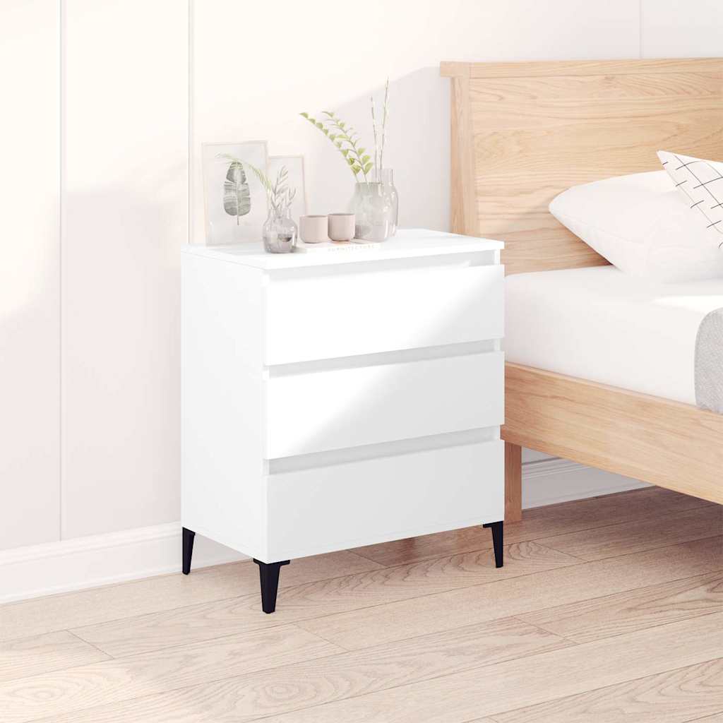 Sideboard White 60x35x70 cm Engineered Wood