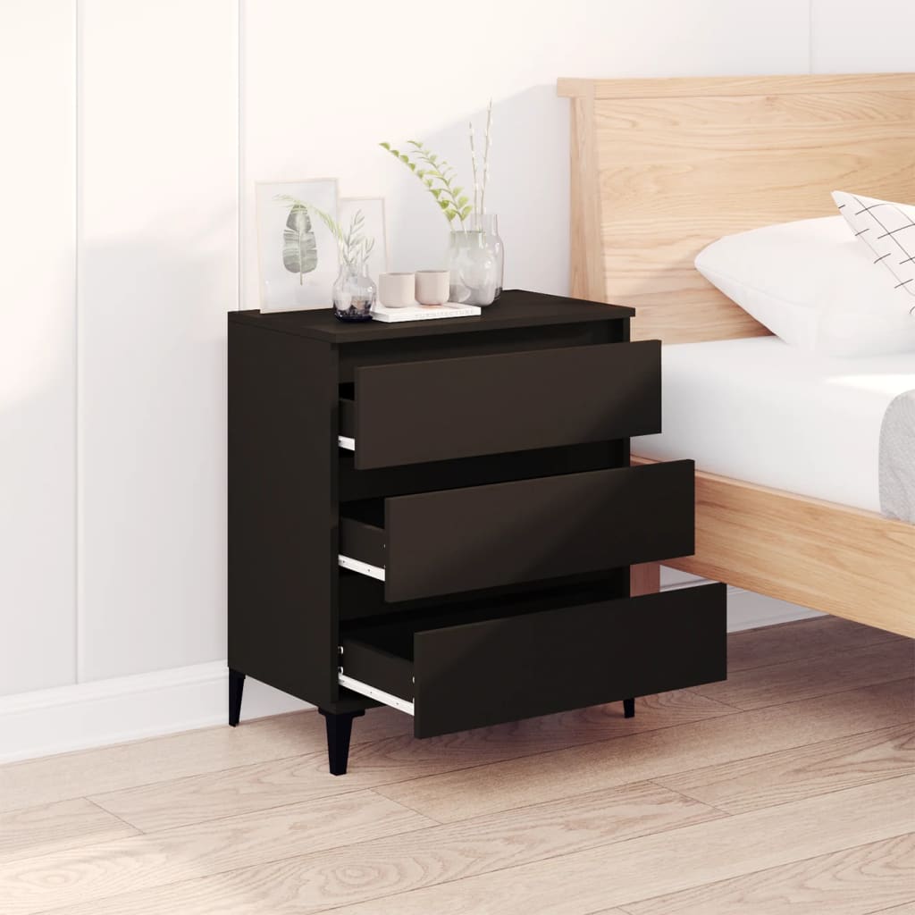 Sideboard | Black | Engineered wood | Medium | Sideboard | Rectangular