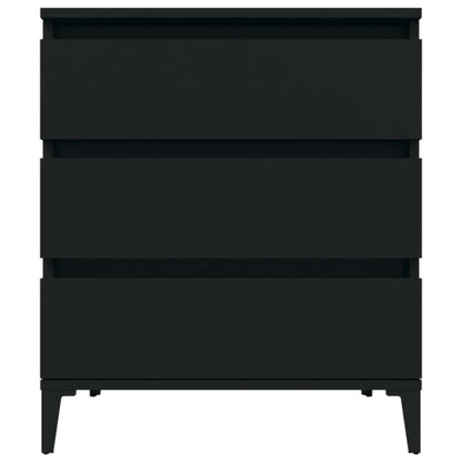 Sideboard Black 60x35x70 cm Engineered Wood