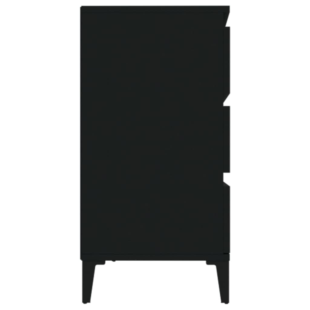 Sideboard | Black | Engineered wood | Medium | Sideboard | Rectangular