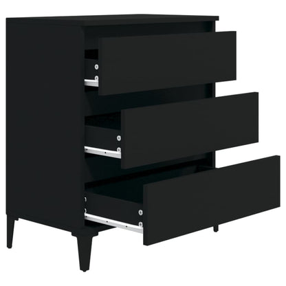 Sideboard | Black | Engineered wood | Medium | Sideboard | Rectangular