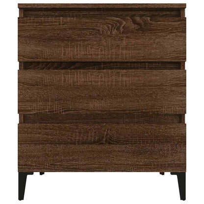 Sideboard Brown Oak 60x35x70 cm Engineered Wood