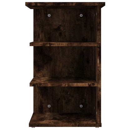 Side Cabinet Smoked Oak 35x35x55 cm Engineered Wood