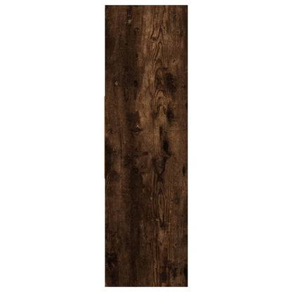 Book Cabinet Smoked Oak 97,5x29,5x100 cm Engineered Wood
