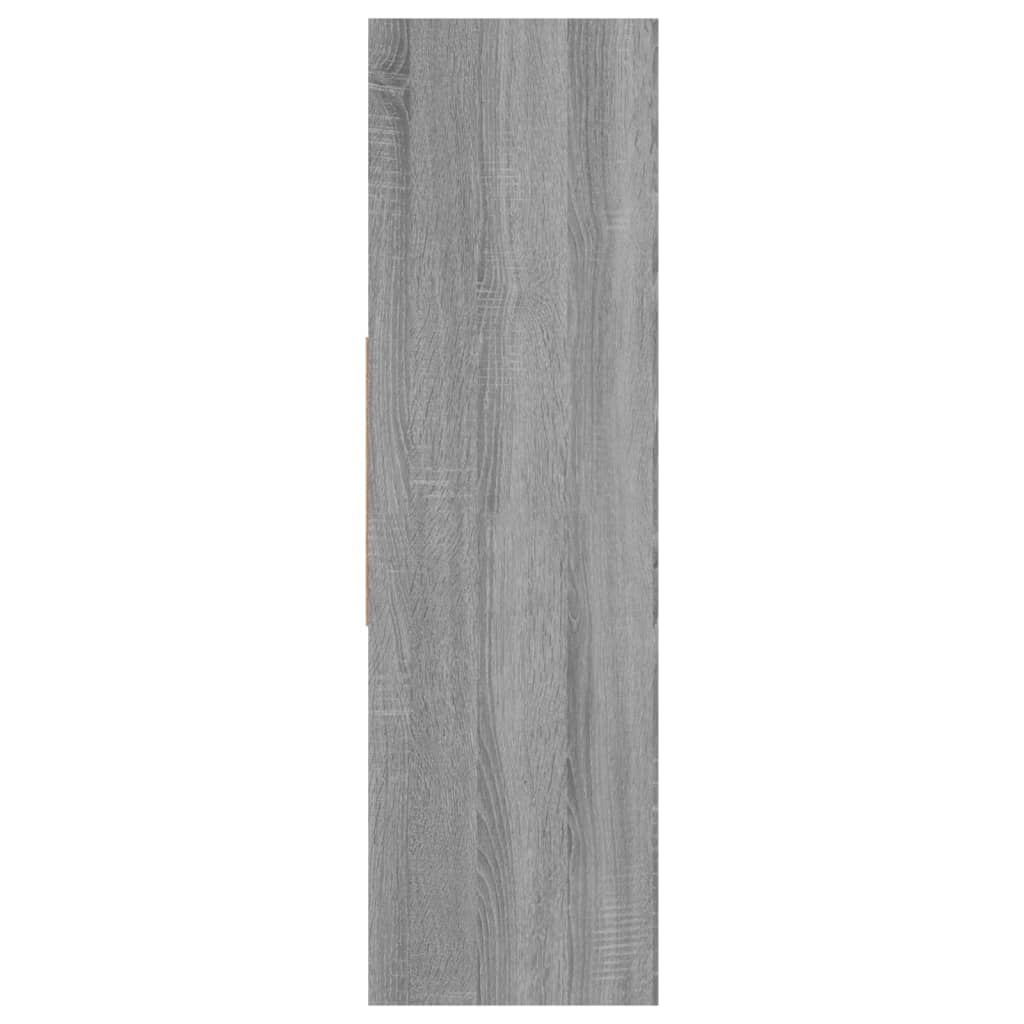 Book Cabinet Grey Sonoma 97,5x29,5x100 cm Engineered Wood