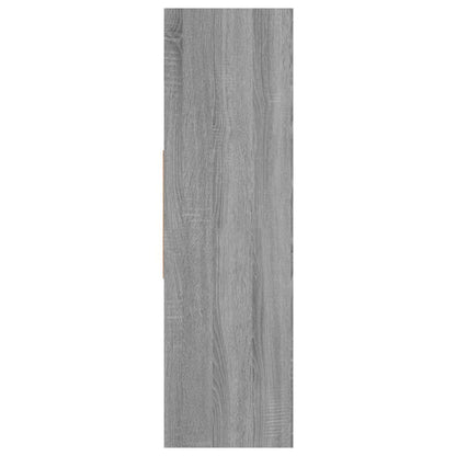 Book Cabinet Grey Sonoma 97,5x29,5x100 cm Engineered Wood