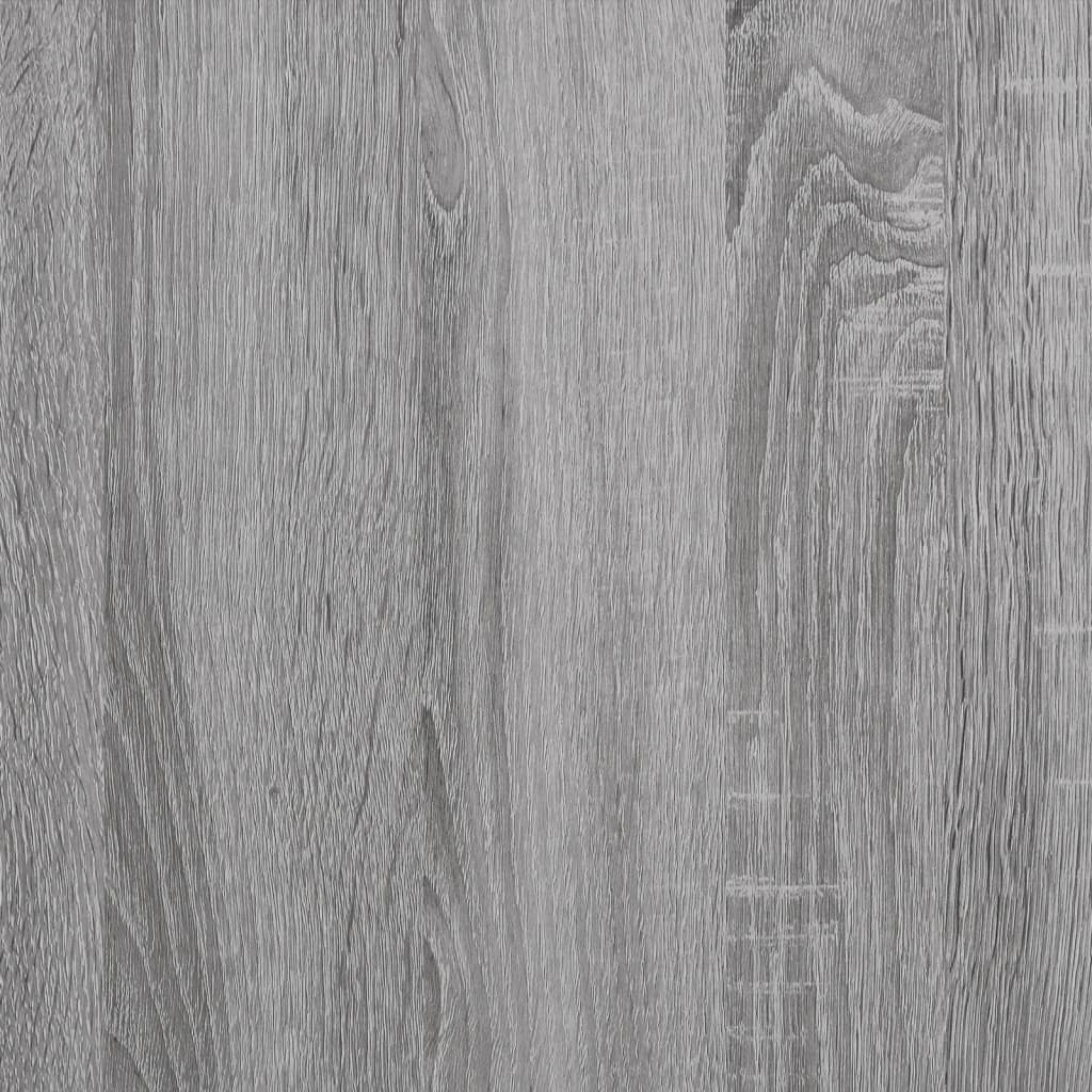 Book Cabinet Grey Sonoma 97,5x29,5x100 cm Engineered Wood