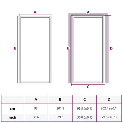 Interior Door Black 93x201.5 cm Tempered Glass&Aluminium