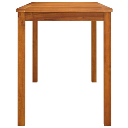 Garden Table | Natural Wood | Solid Acacia Wood | Medium | Durable