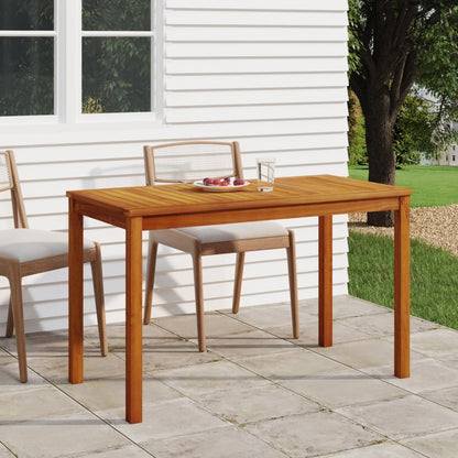 Garden Table | Natural Wood | Solid Acacia Wood | Medium | Durable
