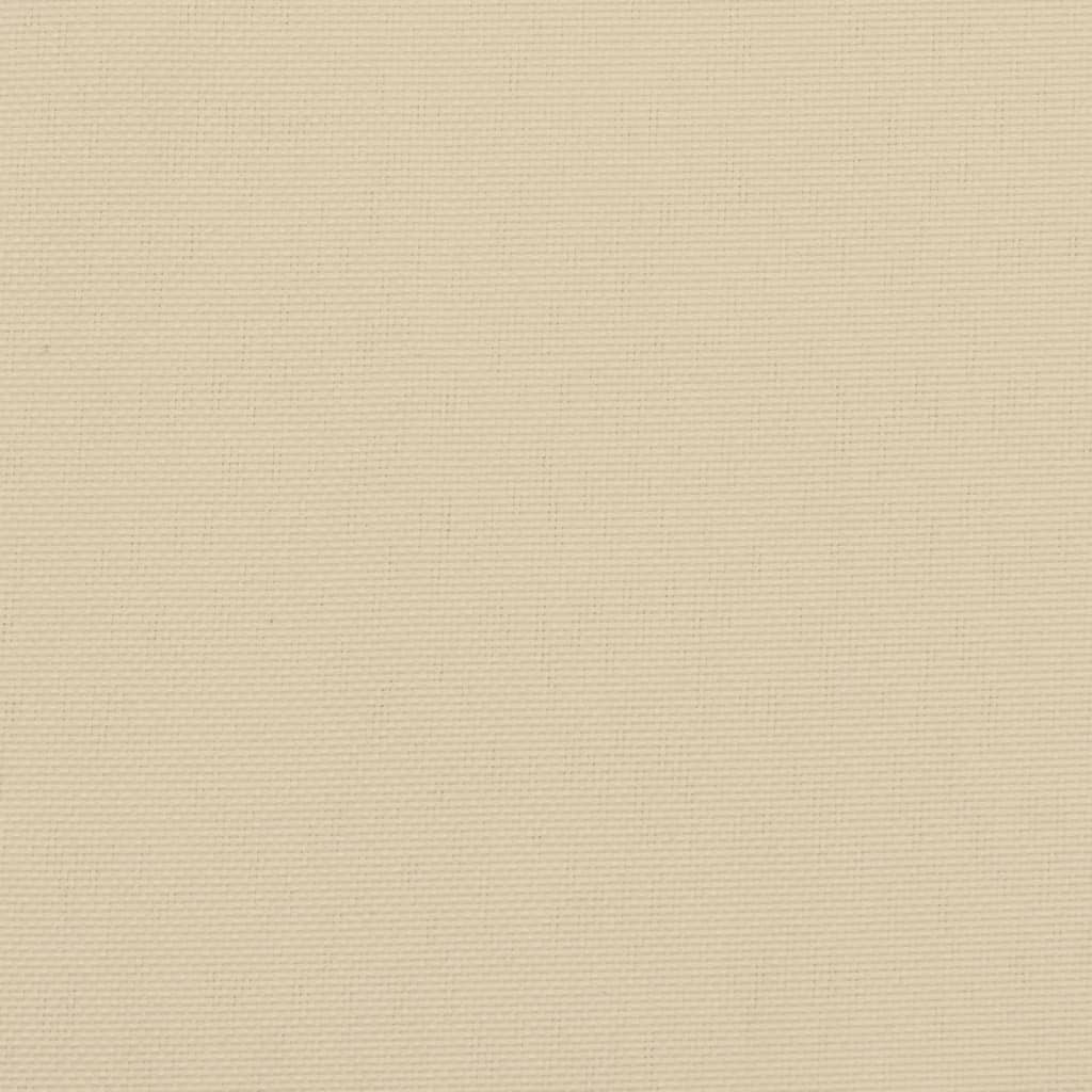 Pallet Cushion Beige 80x80x12 cm Fabric