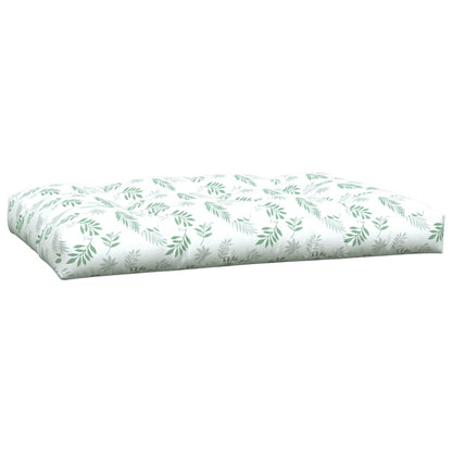 Pallet Cushions 5 pcs Leaf Pattern Fabric