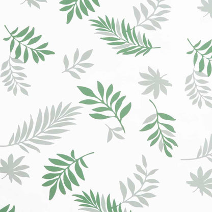 Pallet Cushions 5 pcs Leaf Pattern Fabric