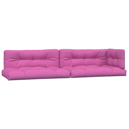 Pallet Cushions 5 pcs Pink Fabric