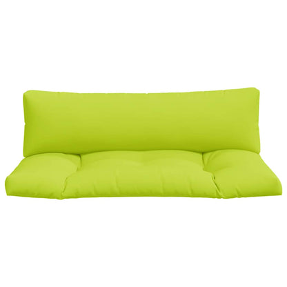 Pallet Cushions 2 pcs Bright Green Fabric