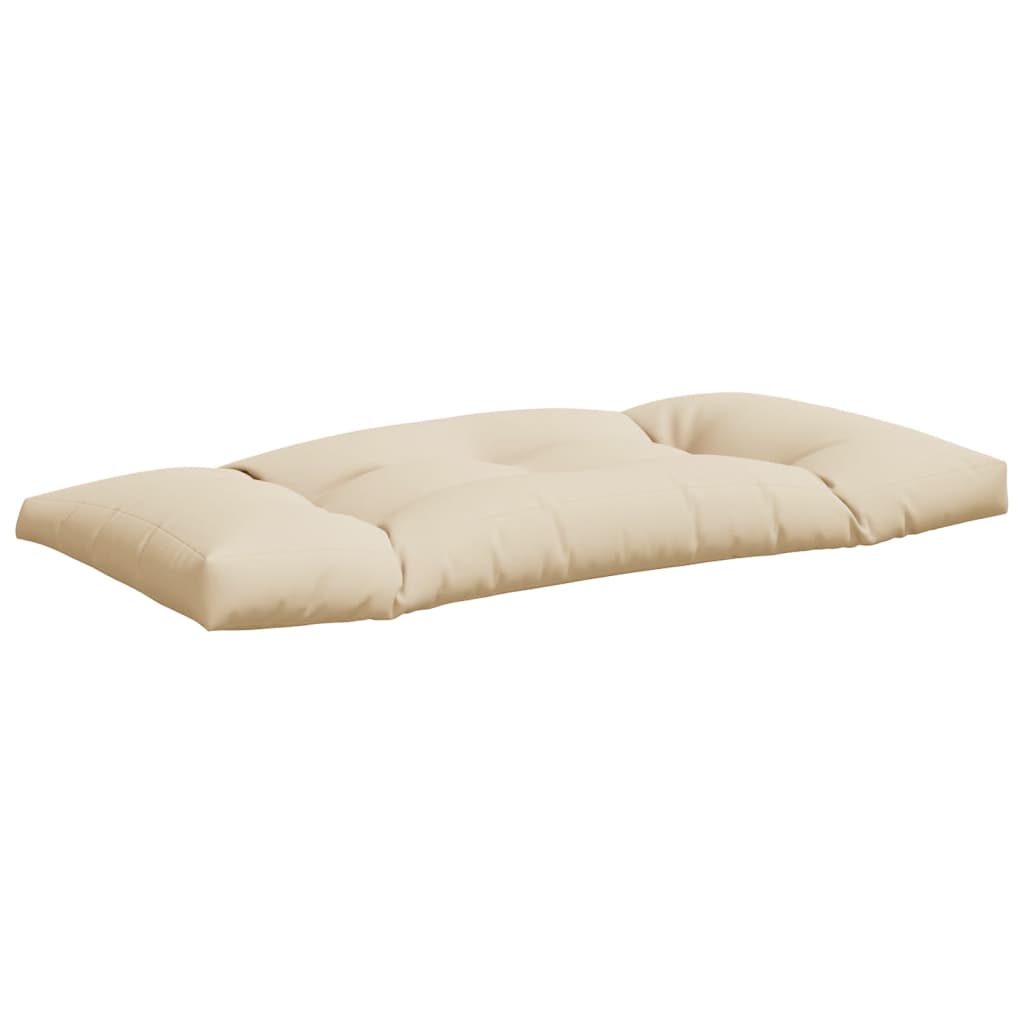 Pallet Cushions 3 pcs Beige Fabric