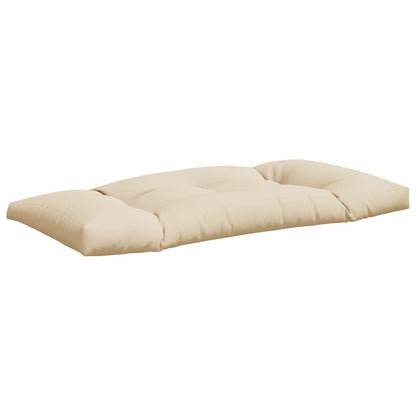Pallet Cushions 3 pcs Beige Fabric