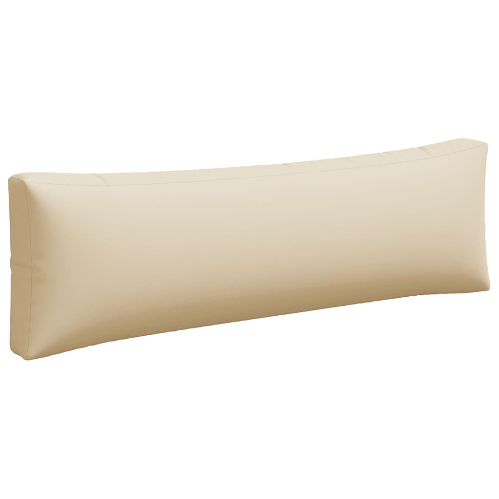 Pallet Cushions 3 pcs Beige Fabric