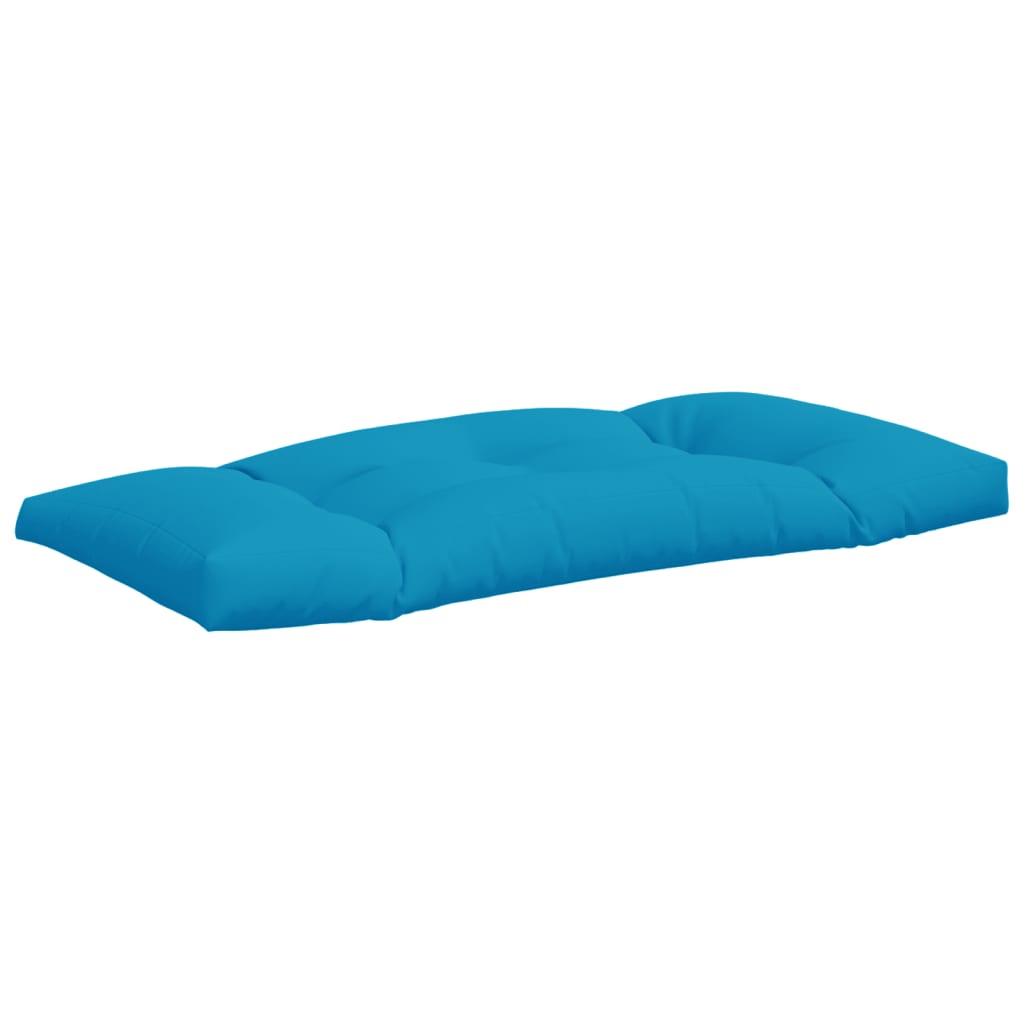 Pallet Cushions 3 pcs Light Blue Fabric