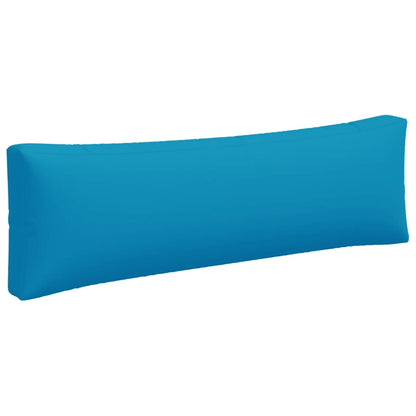 Pallet Cushions 3 pcs Light Blue Fabric