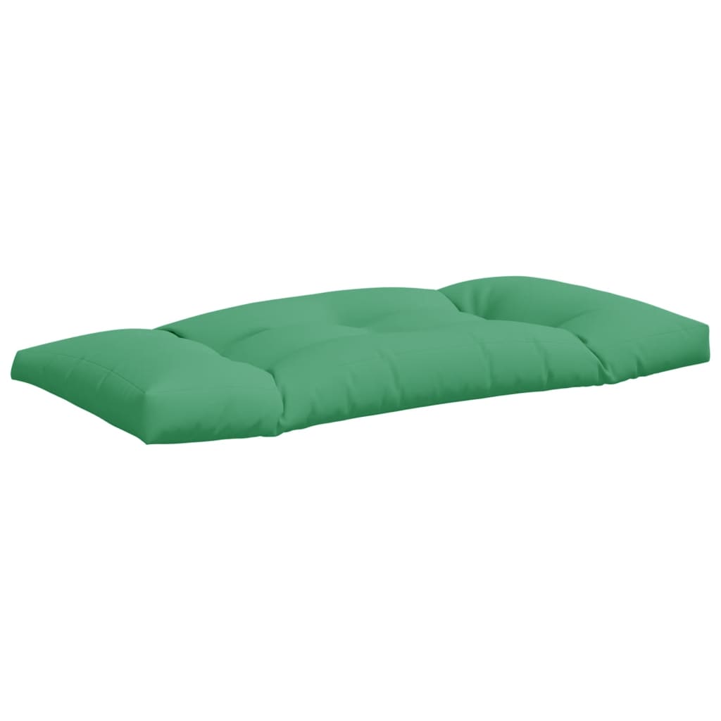 Pallet Cushions 3 pcs Green Fabric