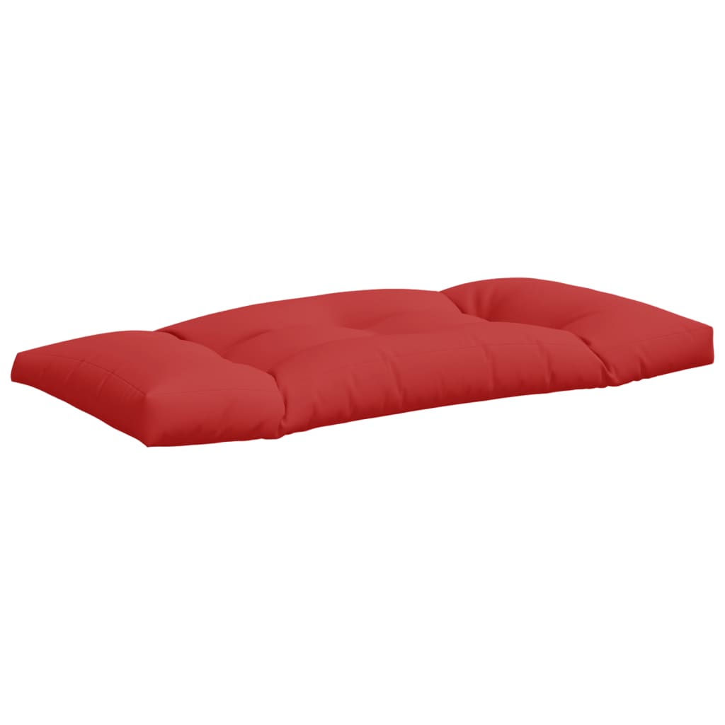 Pallet Cushions 3 pcs Red Fabric