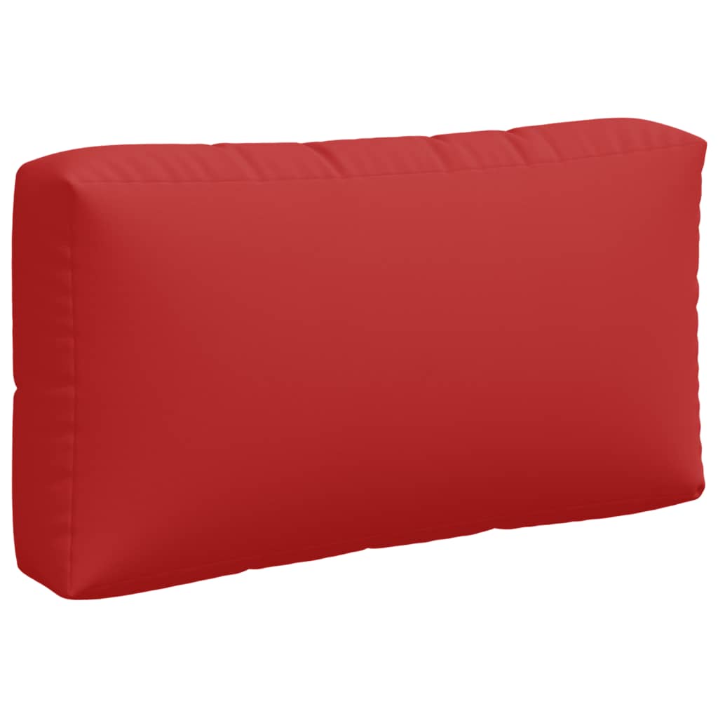 Pallet Cushions 3 pcs Red Fabric