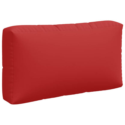 Pallet Cushions 3 pcs Red Fabric