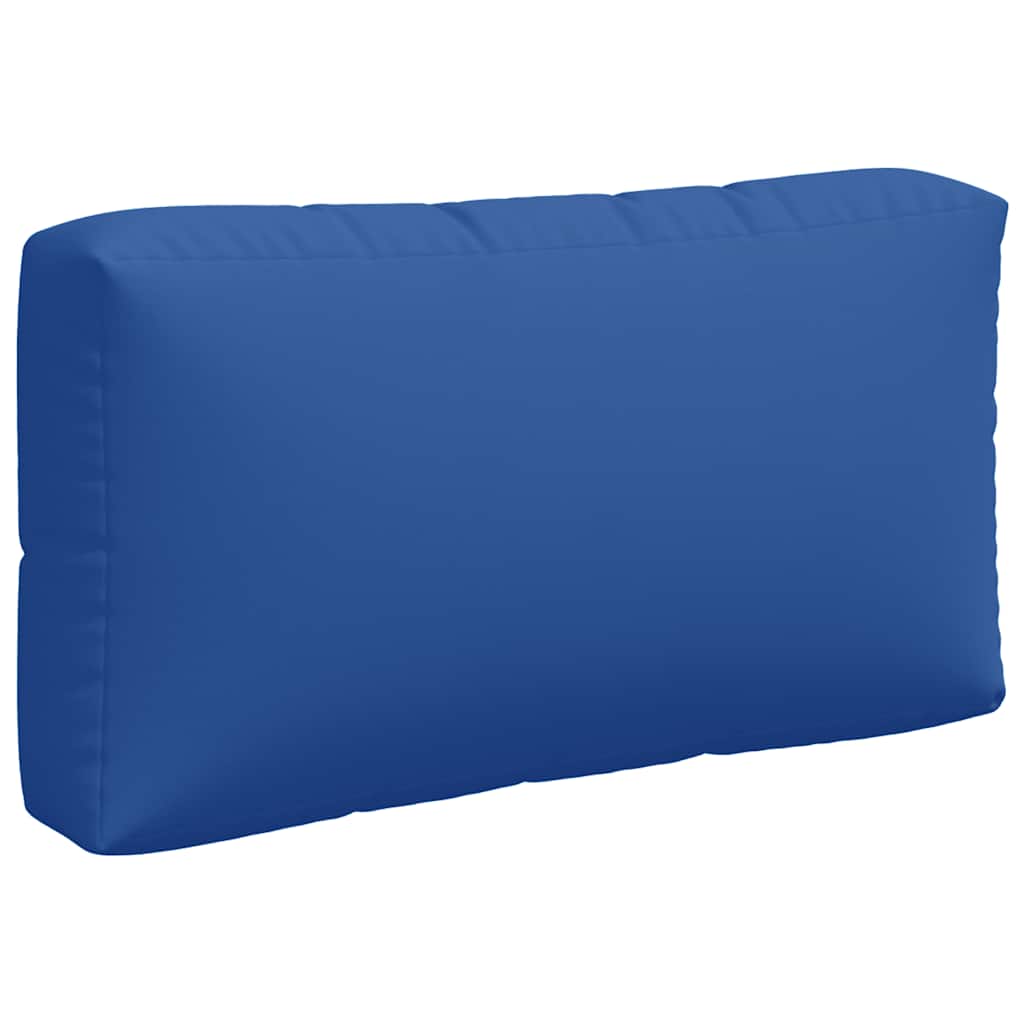 Pallet Cushions 3 pcs Blue Fabric