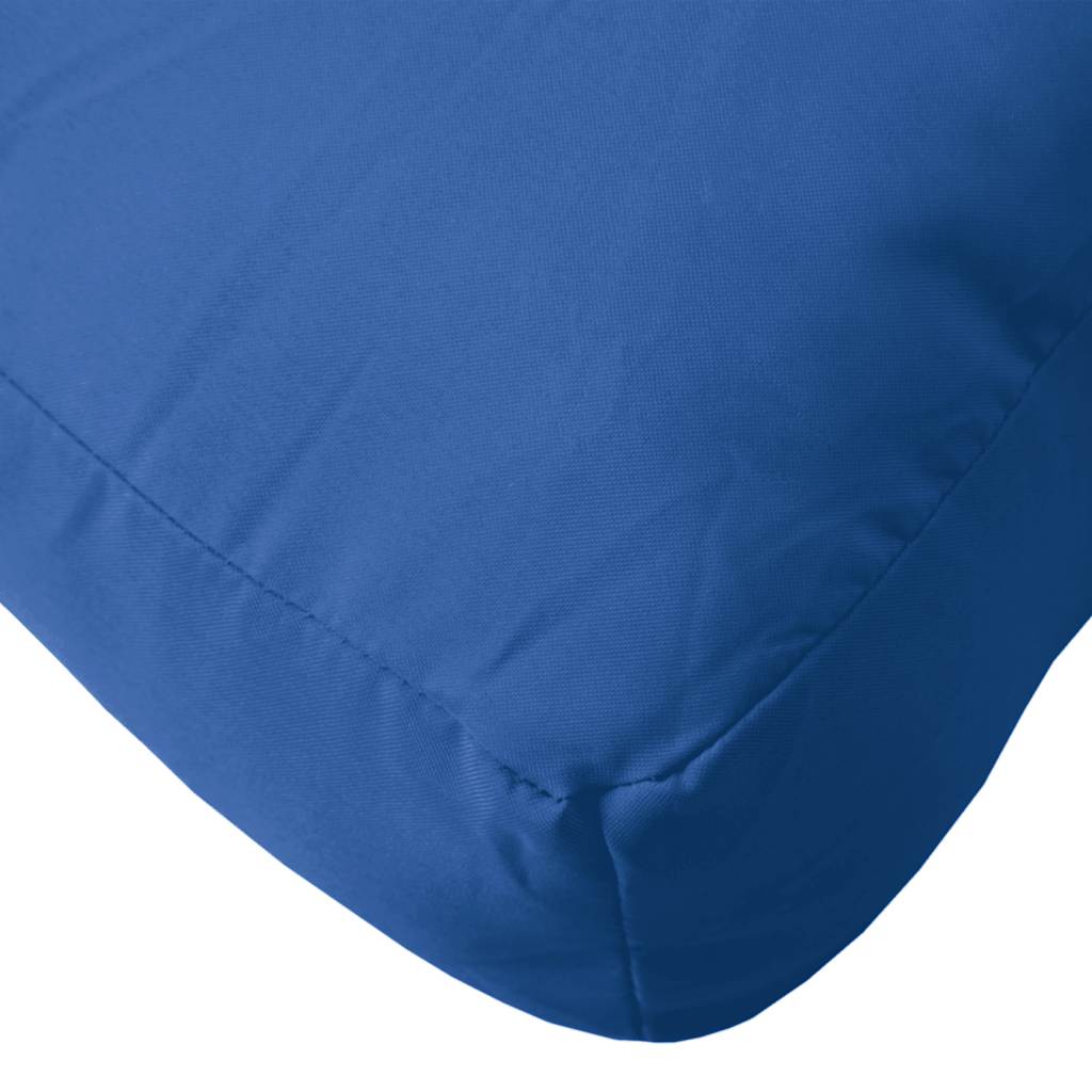 Pallet Cushions 3 pcs Blue Fabric