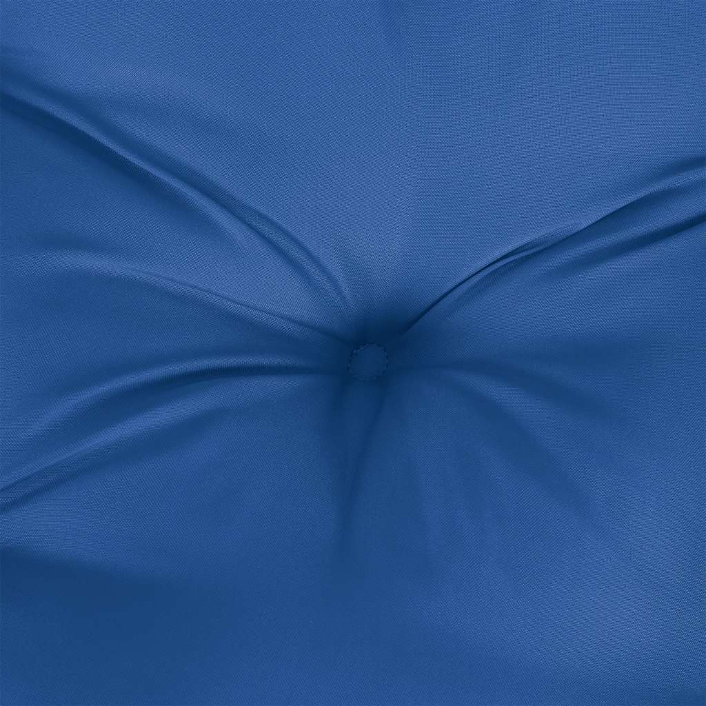 Pallet Cushions 3 pcs Blue Fabric