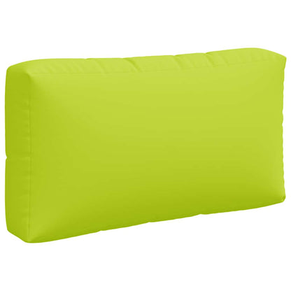 Pallet Cushions 3 pcs Bright Green Fabric