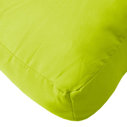 Pallet Cushions 3 pcs Bright Green Fabric