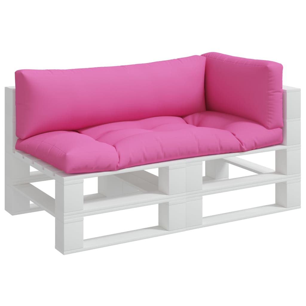 Pallet Cushions 3 pcs Pink Oxford Fabric