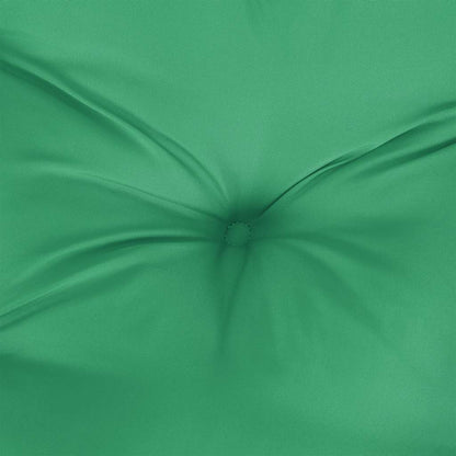 Pallet Cushions 2pcs Green 50x50x7 cm Oxford Fabric