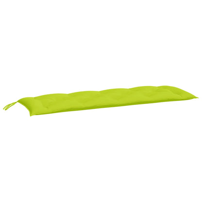 Garden Bench Cushion Bright Green 150x50x7 cm Oxford Fabric