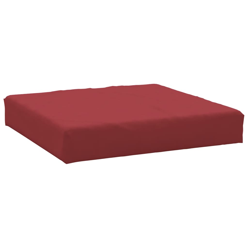Pallet Cushions 2 pcs Wine Red Oxford Fabric