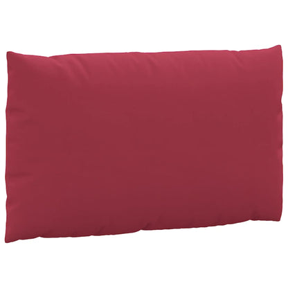 Pallet Cushions 2 pcs Wine Red Oxford Fabric