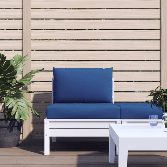 Pallet Cushions 2 pcs Blue Oxford Fabric