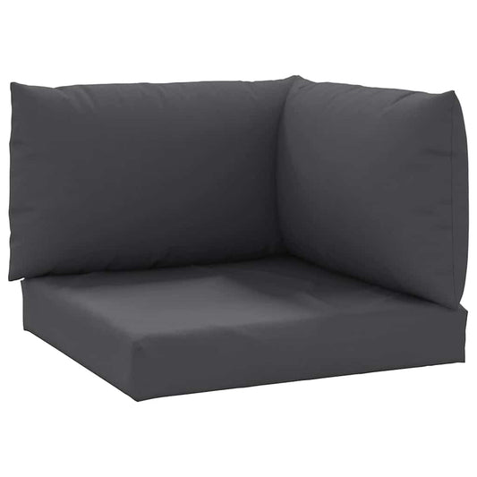 Pallet Cushions 3 pcs Anthracite Oxford Fabric