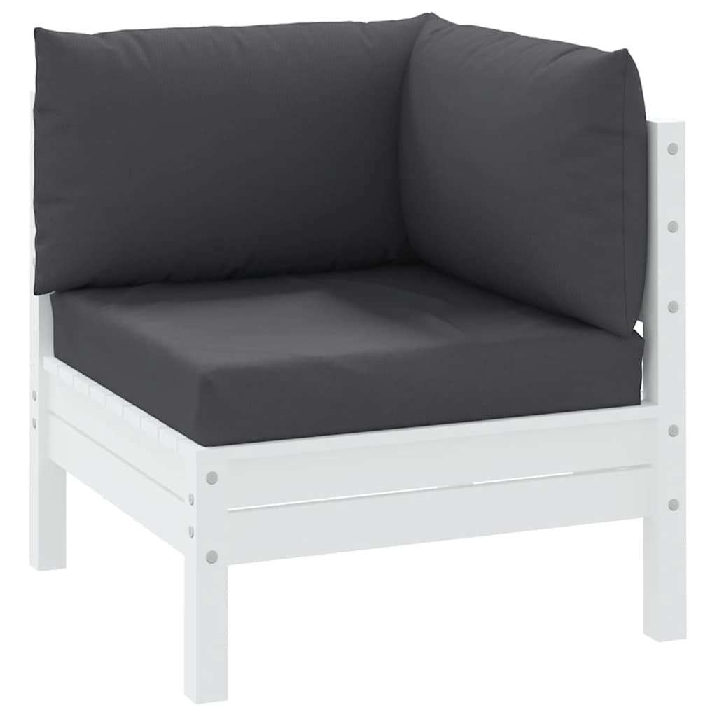 Pallet Cushions 3 pcs Anthracite Oxford Fabric