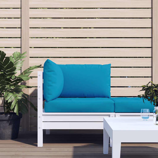 Pallet Cushions 3 pcs Light Blue Oxford Fabric