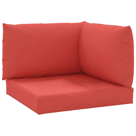 Pallet Cushions 3 pcs Red Oxford Fabric