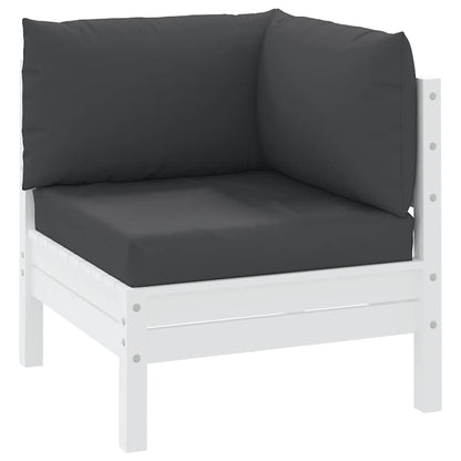 Pallet Cushions 3 pcs Black Oxford Fabric