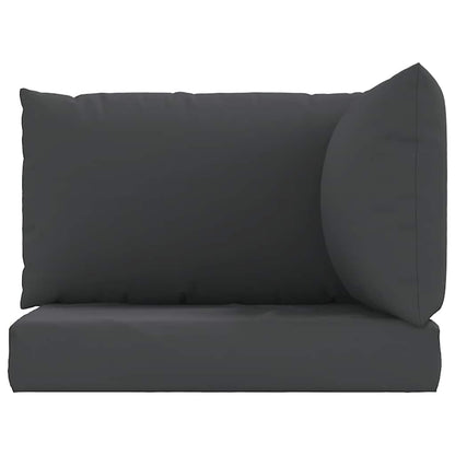 Pallet Cushions 3 pcs Black Oxford Fabric