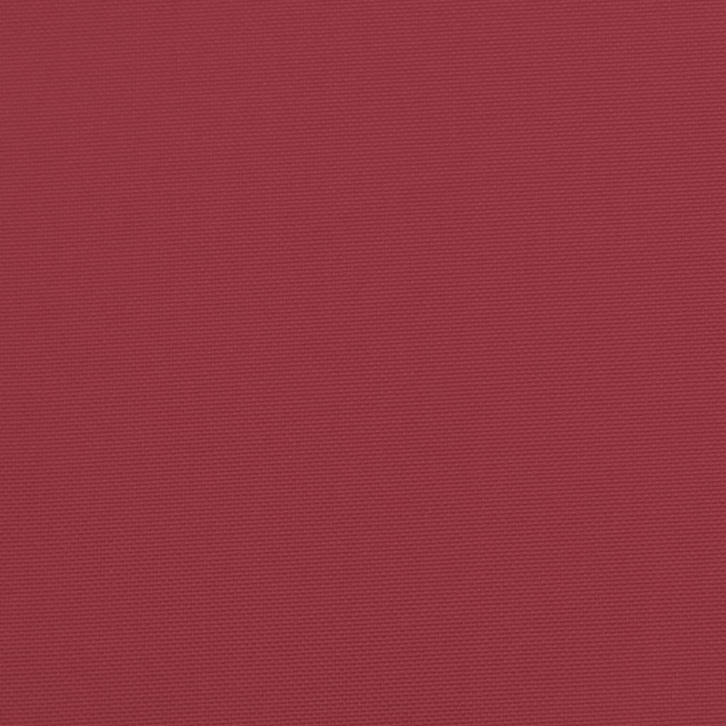 Pallet Cushions 3 pcs Wine Red Oxford Fabric