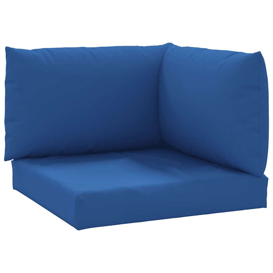 Pallet Cushions 3 pcs Blue Oxford Fabric