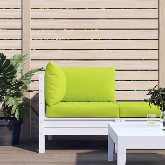 Pallet Cushions 3 pcs Bright Green Oxford Fabric