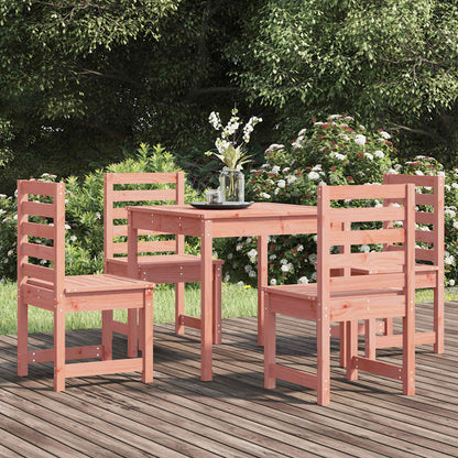 5 Piece Garden Dining Set Solid Wood Douglas