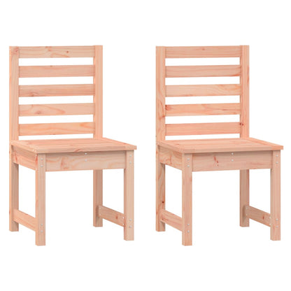 7 Piece Garden Dining Set Solid Wood Douglas